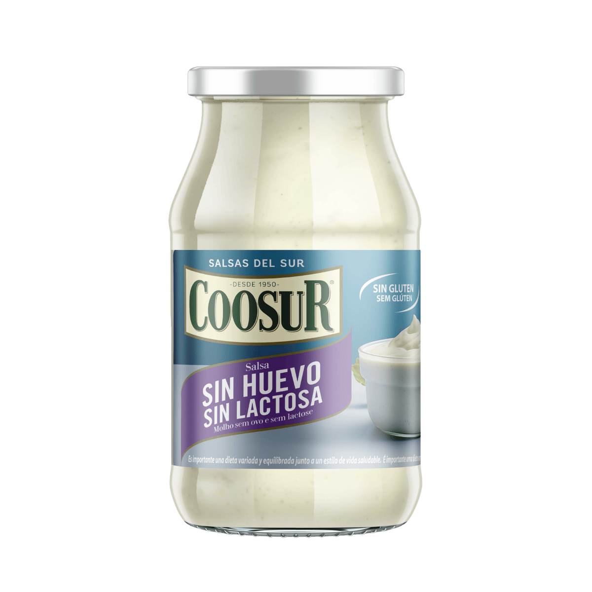 Salsa sin Huevo y sin Lactosa Coosur
