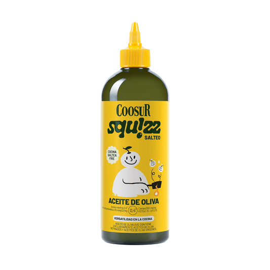 Aceite de Oliva Suave 0,4 Coosur SQUIZZ 500ml
