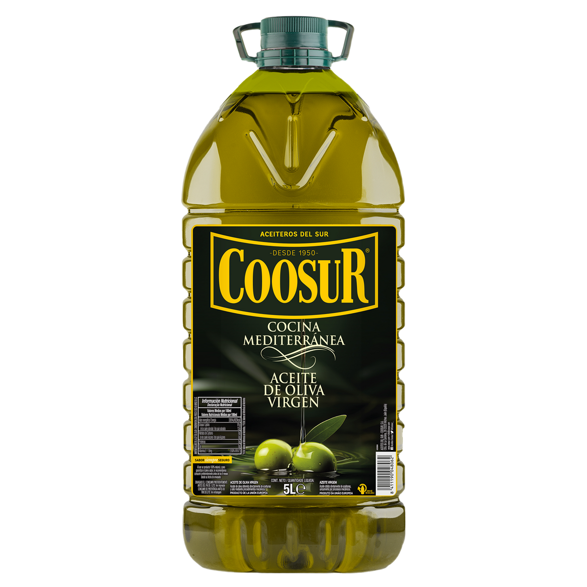 Aceite de oliva virgen Cocina Mediterránea 5L
