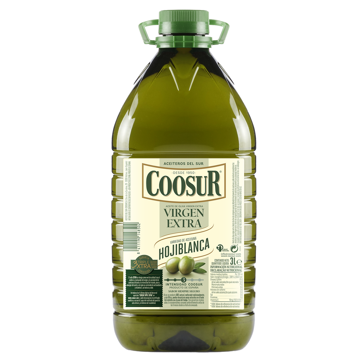 Aceite de oliva virgen extra hojiblanca 3L