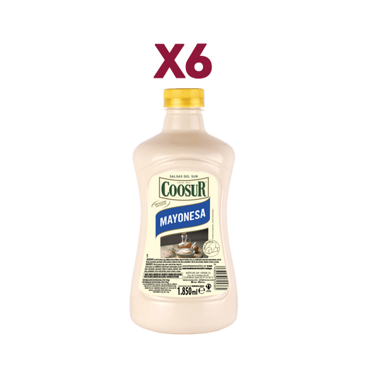 Pack de 6 x 1850 ml Mayonesa Coosur