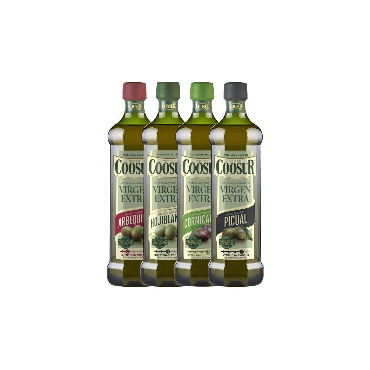 Pack aceites monovarietales