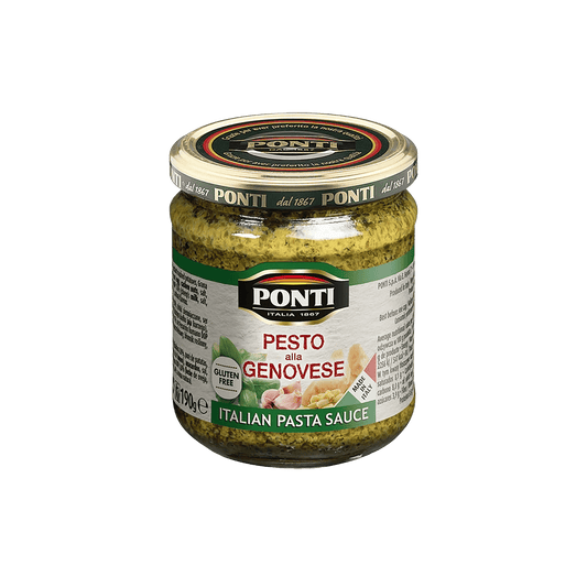 Salsa Pesto Genovese Ponti 190 gramos