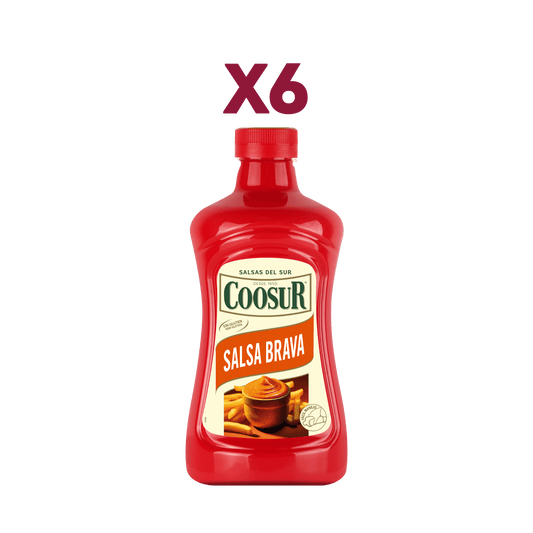 Pack de 6x1850 gr Salsa Brava Coosur