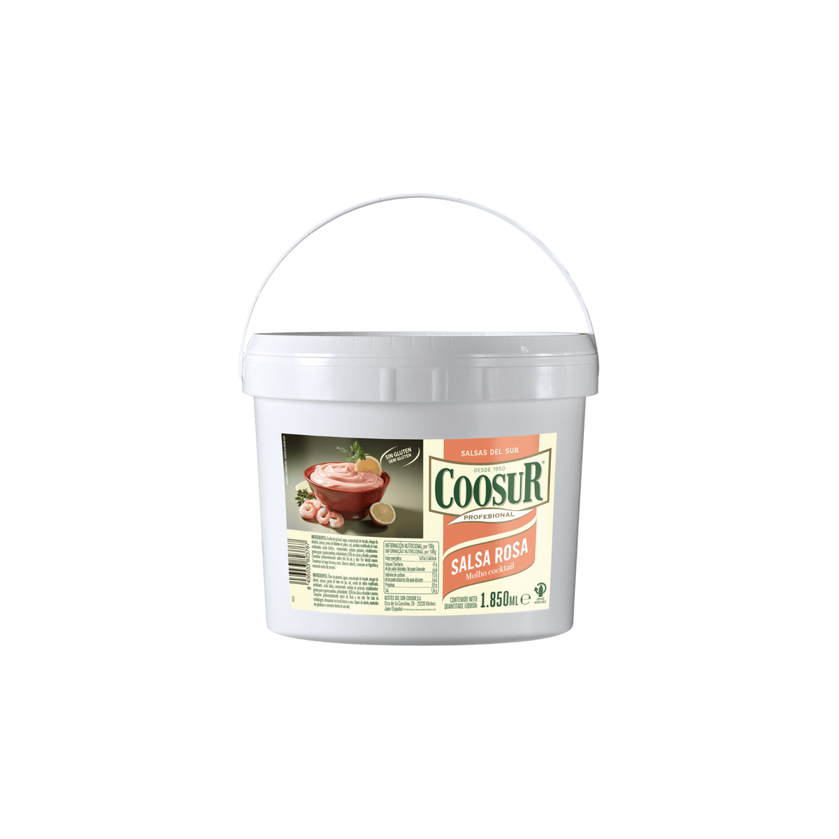 Salsa rosa 1850 gramos Coosur