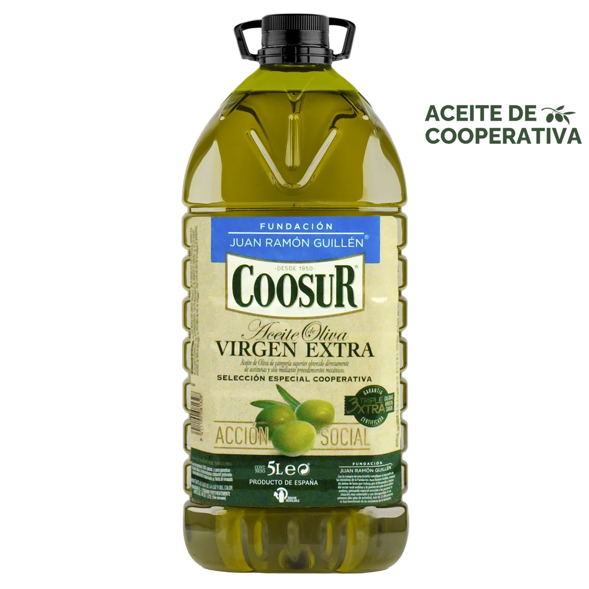 Aceite de Oliva Virgen Extra 5L Selección Cooperativa FJRG