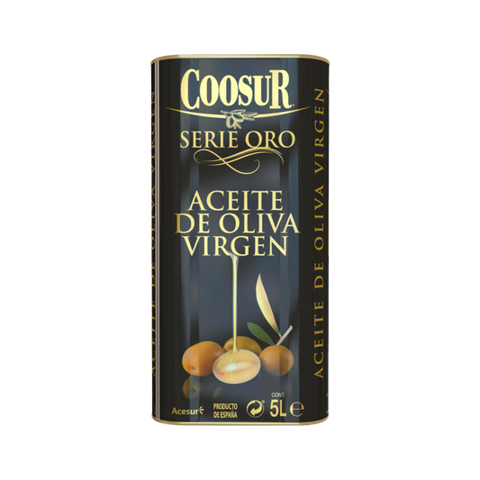 Aceite de Oliva Virgen Serie Oro en Lata 5L