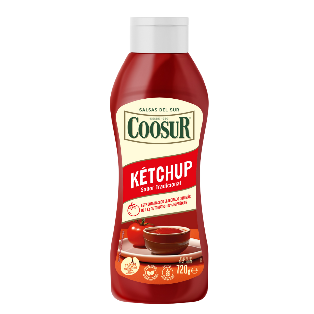 Salsa kétchup 720 gramos